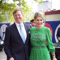 Guillermo Alejandro y Máxima de Holanda en el concierto del Día de la Liberación 2014 