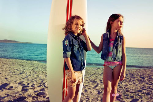 Ropa de baño de la colección primavera/verano 2014 de IKKS