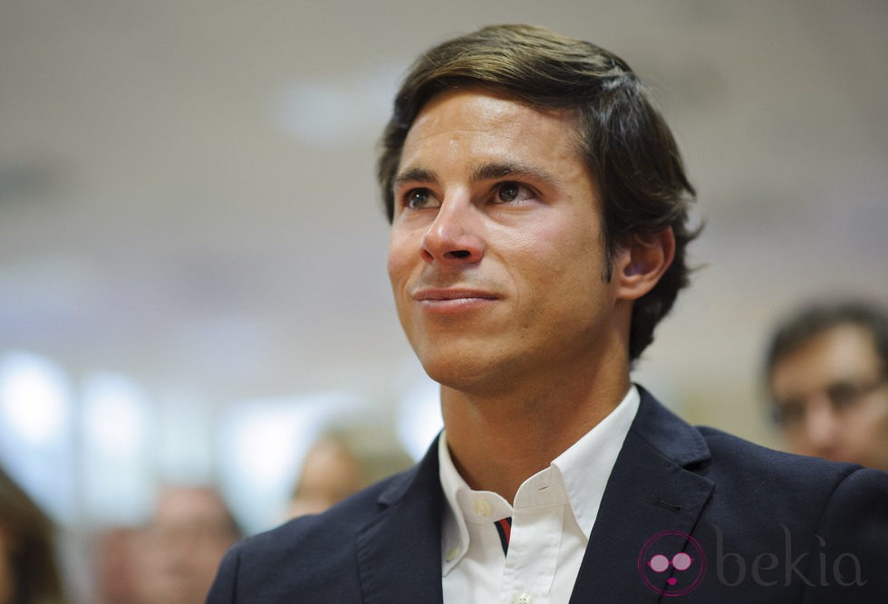 Rodrigo García Millán en la presentación el El Legado de María de Villota