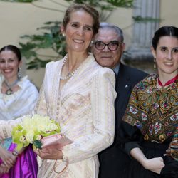 La Infanta Elena recibe el Lazo de Dama de la Real Maestranza de Caballería 