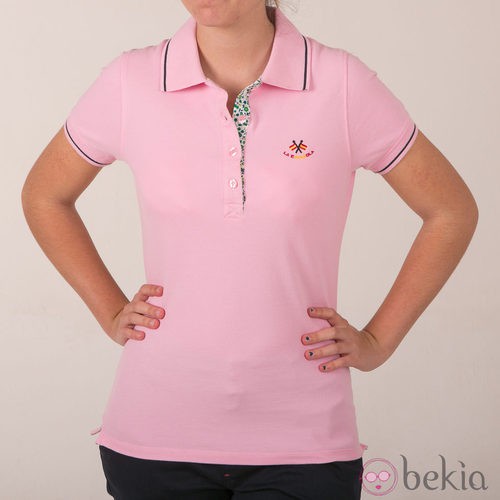 Polo rosa chicle de la colección primavera/verano 2014 de Paco Cecilio