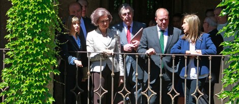 La Reina Sofía visita el Real Monasterio de San Jerónimo de Yuste
