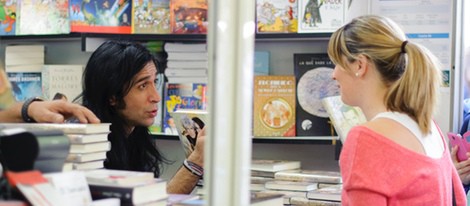 Mario Vaquerizo en la Feria del Libro de Madrid 2014