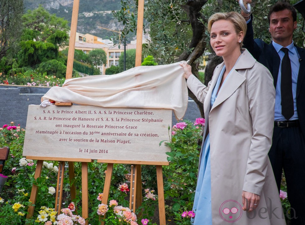 Charlene de Mónaco en su reaparición tras anunciar su embarazo