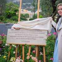 Charlene de Mónaco en su reaparición tras anunciar su embarazo