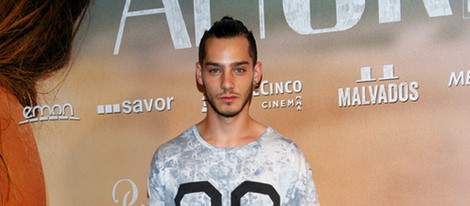 Joel Bosqued en la presentación de 'Perdona si te llamo amor'
