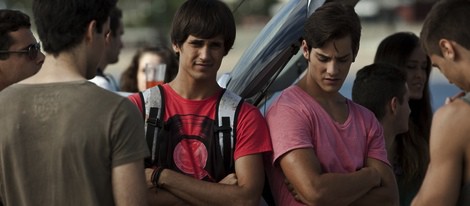 Joel Bosqued y Àlex Maruny en un fotograma de 'Perdona si te llamo amor'