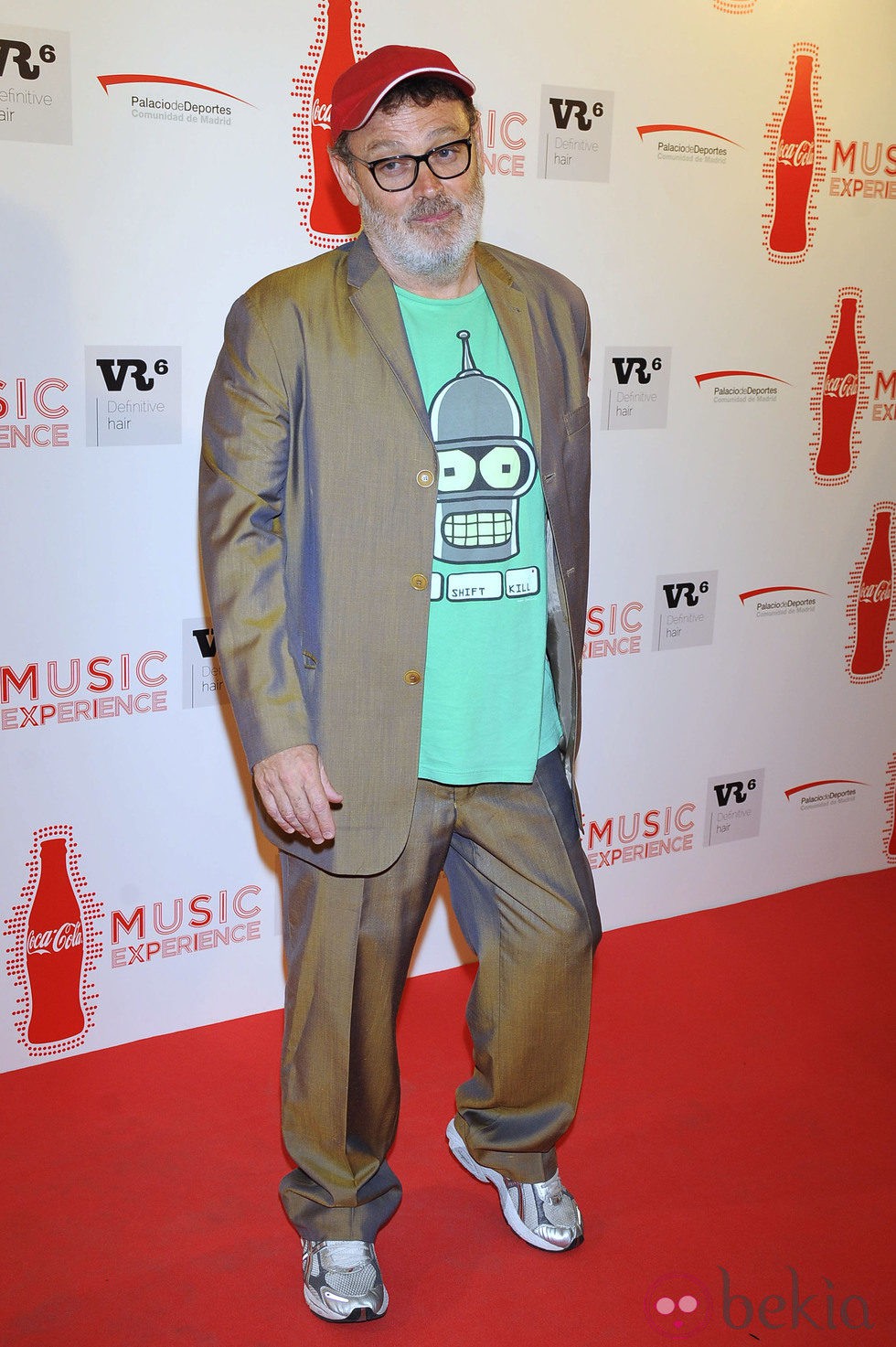 Pablo Carbonell en el concierto de Miley Cyrus en Madrid