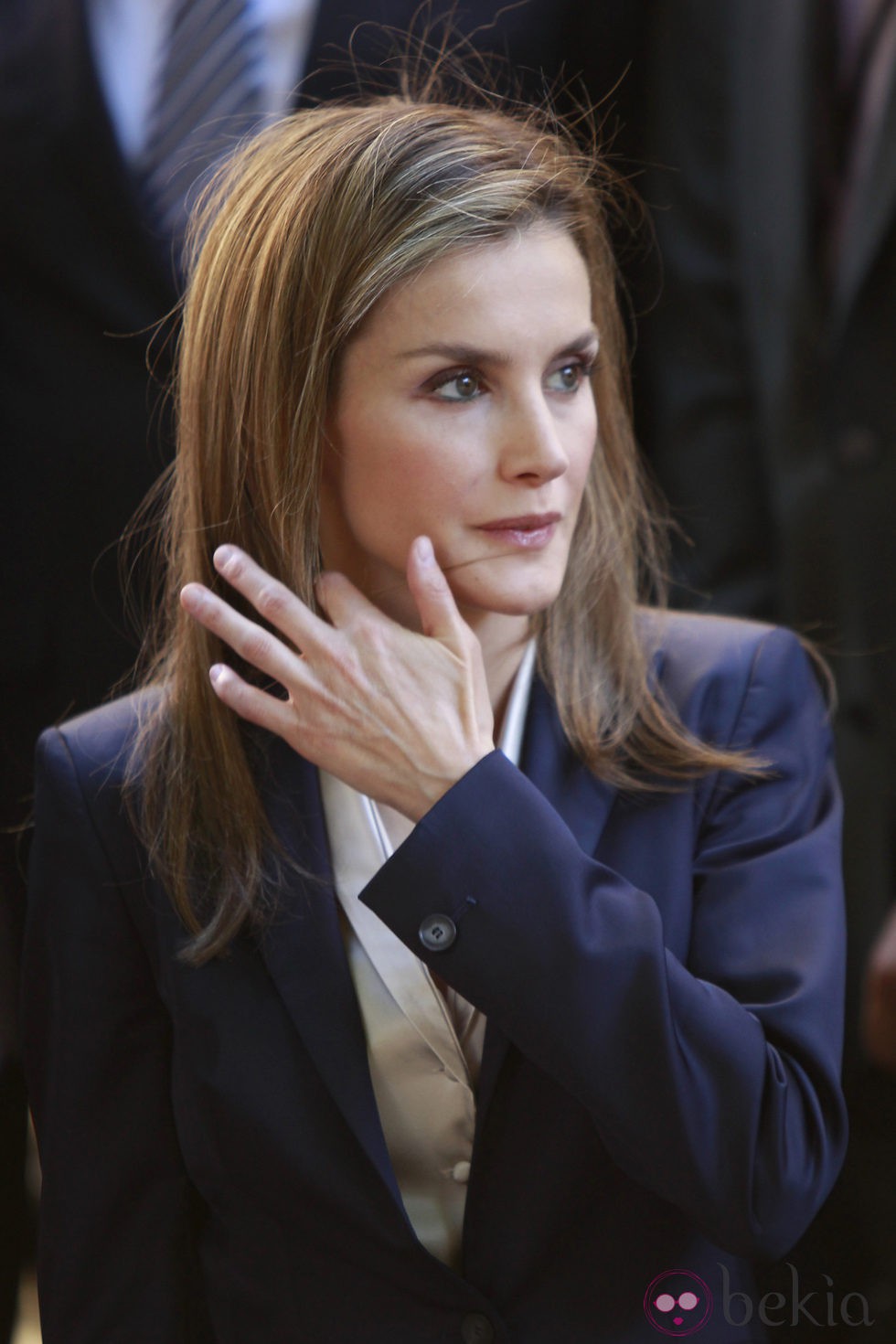 La Reina Letizia en su primer acto tras la proclamación