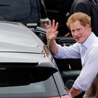 El Príncipe Harry de Inglaterra durante su visita oficial a Brasilia