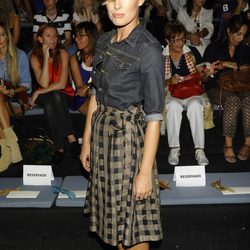 Tania Llasera en el desfile de Kina Fernández en Cibeles