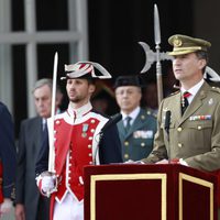El Rey Felipe ofrece un discurso a las Fuerzas Armadas y la Guardia Civil