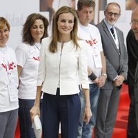 La Reina Letizia, todo sonrisas en el 150 aniversario de Cruz Roja Española
