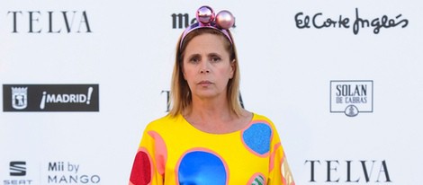 Ágatha Ruiz de la Prada en el desfile 'La moda en la calle'