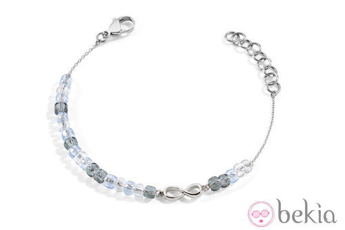 Pulsera en acero con cristales de colores de la colección 'Icone More' de Morellato