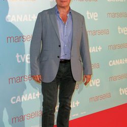 Fernando Cayo en el estreno de 'Marsella' en Madrid