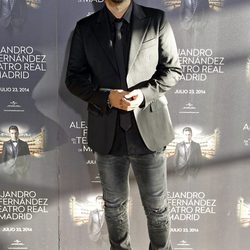 Antonio Orozco en el concierto de Alejandro Fernández en Madrid