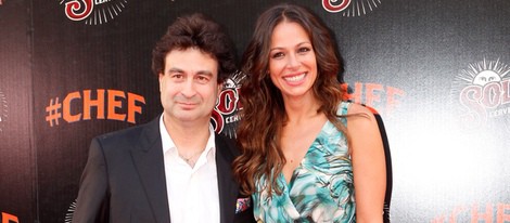 Eva González y Pepe Rodríguez en el estreno de '#Chef' en Madrid