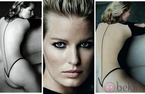Bodie de la colección de Wolford fotografiada por Mario Testino