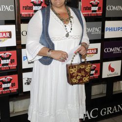 Charo Reina en la presentación del espectáculo 'Poeta en Nueva York' en Madrid