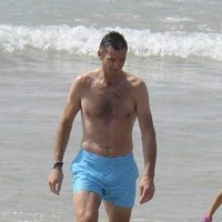 Iñaki Urdangarín en bañador en Bidart