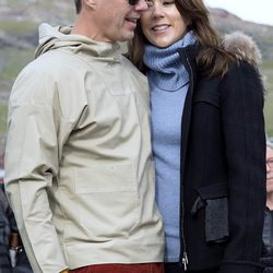 El Príncipe Federico y la Princesa Mary durante su visita oficial a Groenlandia