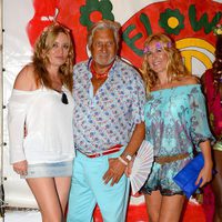 Marc Ostarcevic en la fiesta Flower Power 2014 en Ibiza