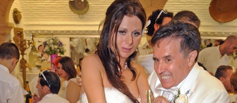 Ramón Mesa y Elena Ducu el día de su boda en Marbella