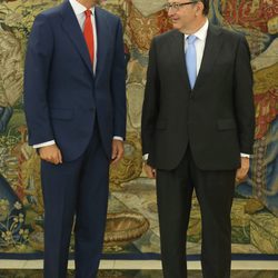 El Rey recibe en audiencia al presidente del Tribunal de Cuentas 