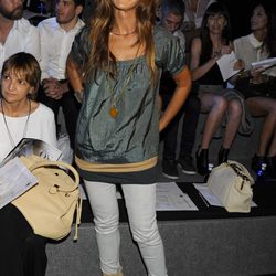 Lydia Bosch en el desfile de Ana Locking en Madrid Fashion Week primavera/verano 2015