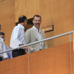 Felipe VI visita el Mundial de Vela de Santander