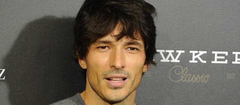 Andrés Velencoso en un acto promocional en la Mercedes-Benz Living