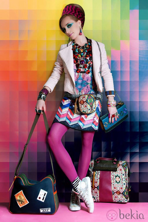 Ángela Cremonte presenta la línea 'Fun Digital' de Tantrend para otoño/invierno 2014
