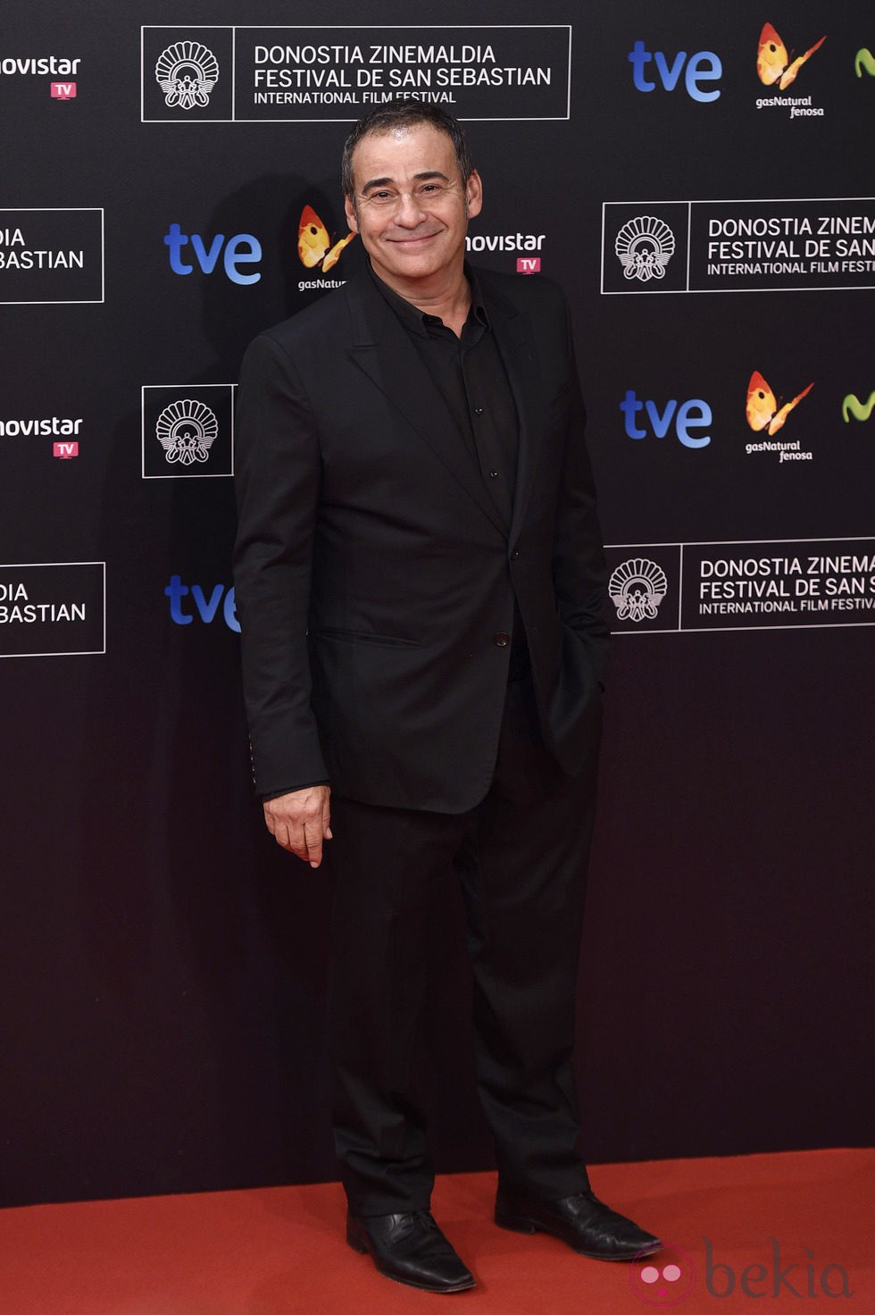 Eduard Fernández en la gala inaugural del Festival de San Sebastián 2014
