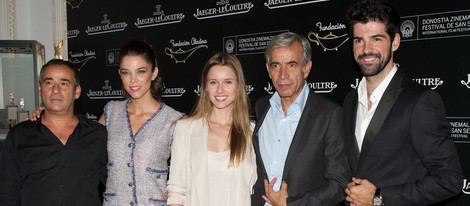 Famosos en un acto de la Fundación Aladina en el Festival de San Sebastián 2014