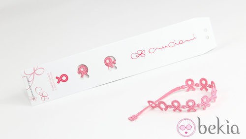 Cruciani C presenta una nueva pulsera con fines benéficos, 'Lazo Rosa'