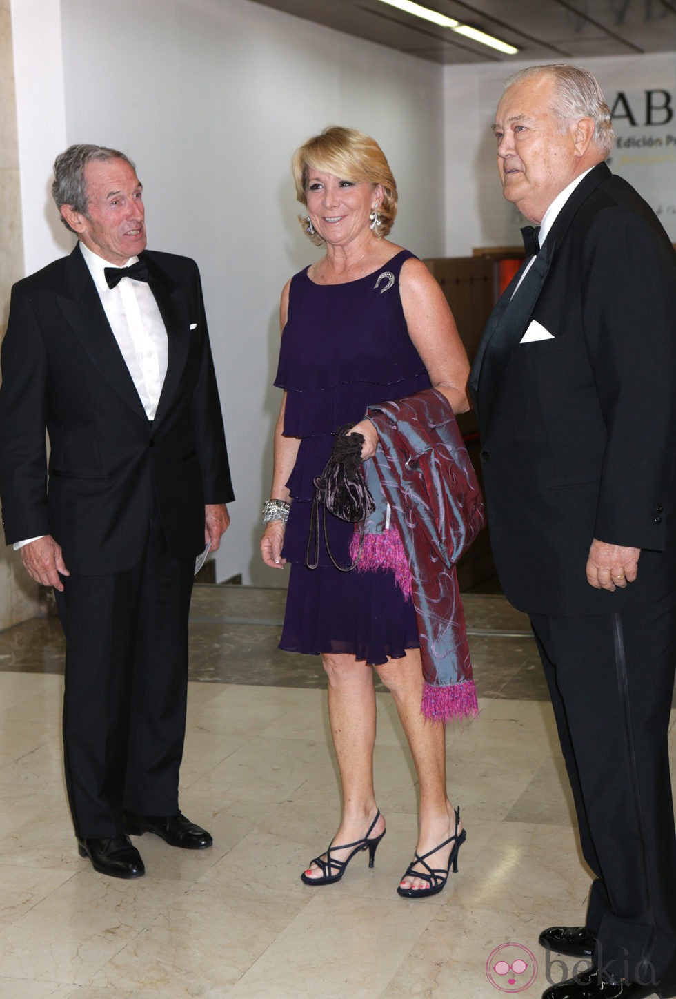 Esperanza Aguirre en los Premios Mariano de Cavia 2014