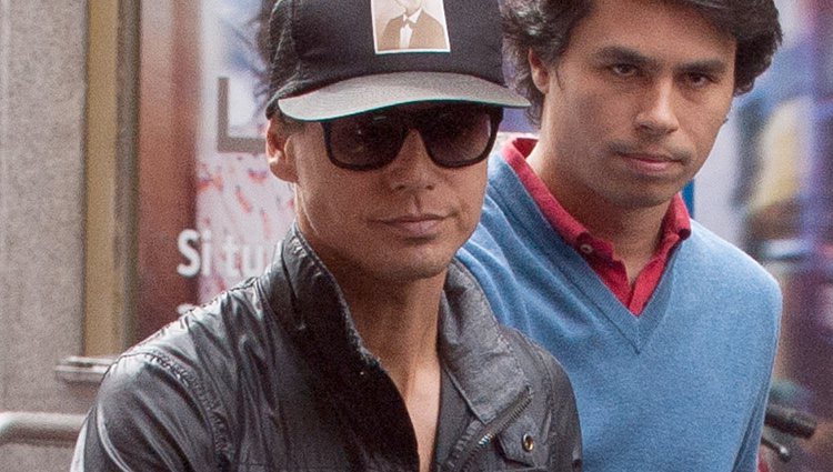 Julio José Iglesias y su primo en Madrid