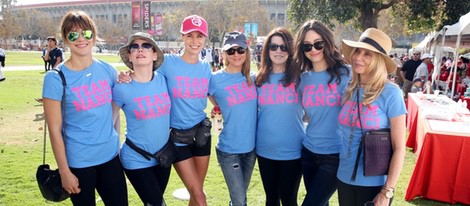 Famosas en la carrera contra el ELA celebrada en Los Ángeles