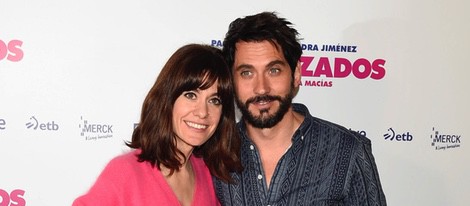 Alexandra Jiménez y Paco León en la presentación de 'Embarazados'
