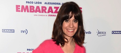 Alexandra Jiménez en la presentación de 'Embarazados'