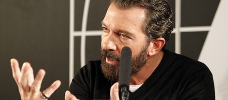 Antonio Banderas en la rueda de prensa del Goya de Honor 2015