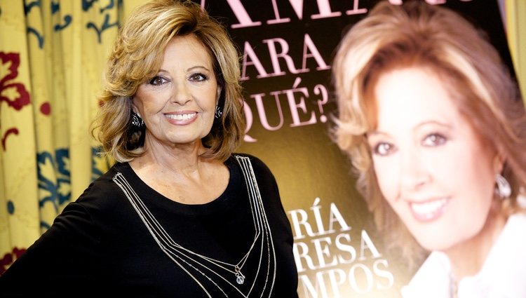 María Teresa Campos presenta su nuevo libro 'Amar ¿Para Qué?' en Madrid