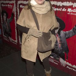Massiel en el estreno de 'Miguel de Molina al desnudo'