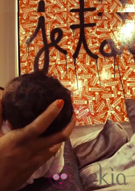 Kelly Rowland presenta a su hijo Titan Jewell en Instagram