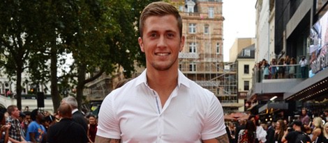 Dan Osborne en la premiere de 'Los mercenarios 3'