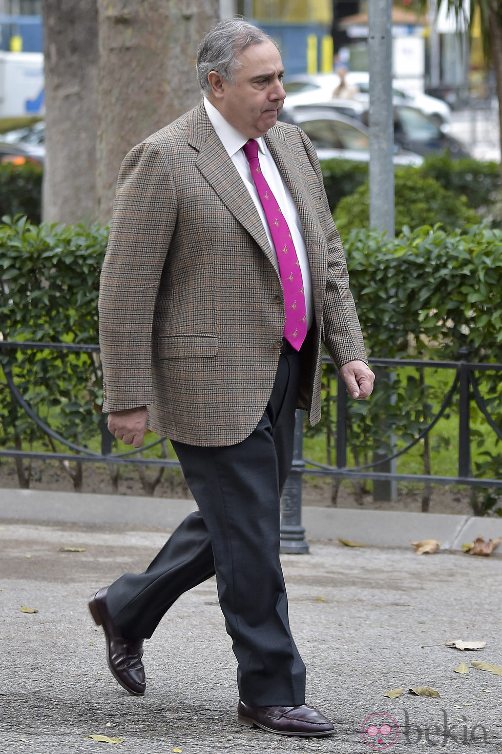 Fernando Martínez de Irujo regresa a Madrid tras el funeral de la Duquesa de Alba