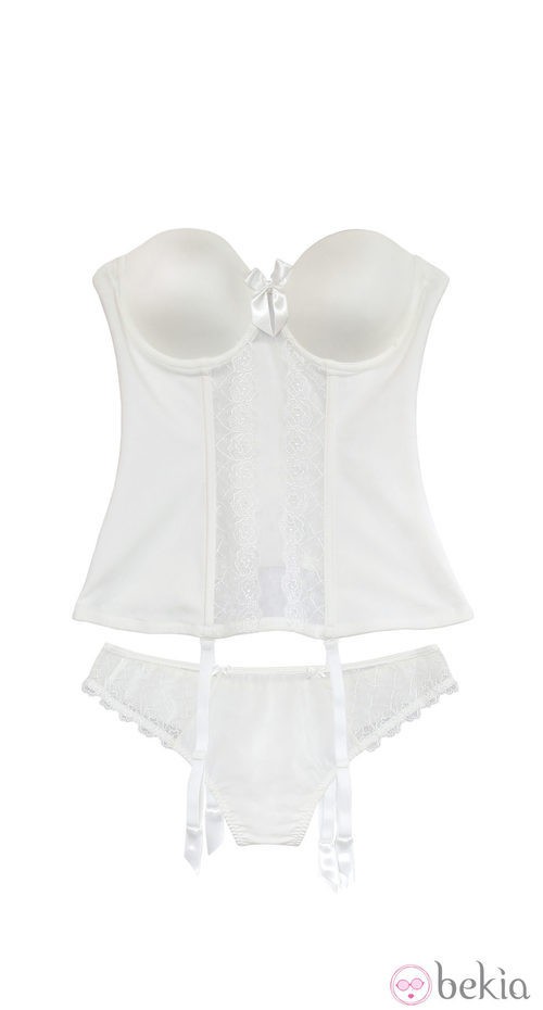 Conjunto lencero para novias de Alma Bloom