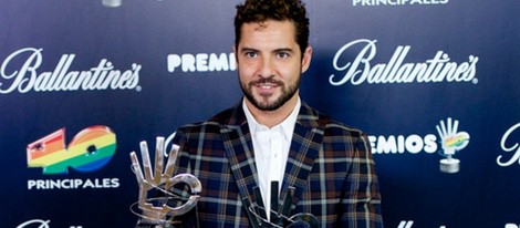 David Bisbal en los Premios 40 Principales 2014