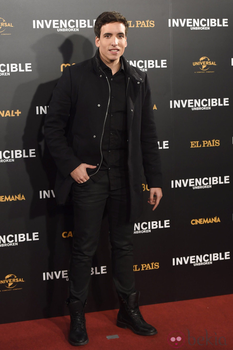 Xuso Jones en el estreno de 'Invencible' en Madrid